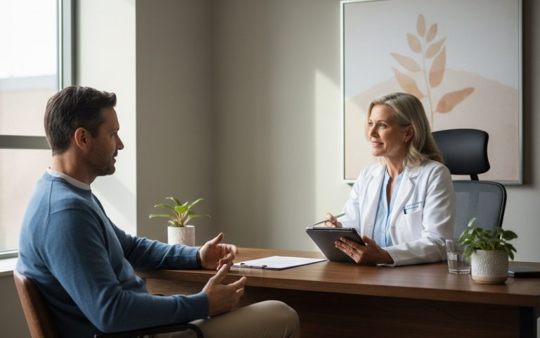 Consultation médicale sur l'arrêt du Lyrica et la gestion du poids.
